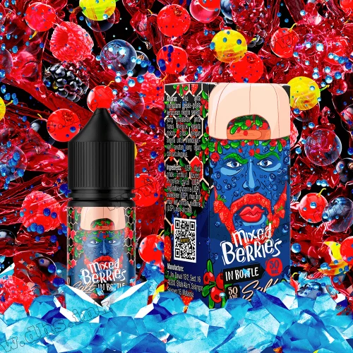 Солевая жидкость In Bottle Salt 30 мл (50 мг) - Mixed Berries (Микс Ягод)