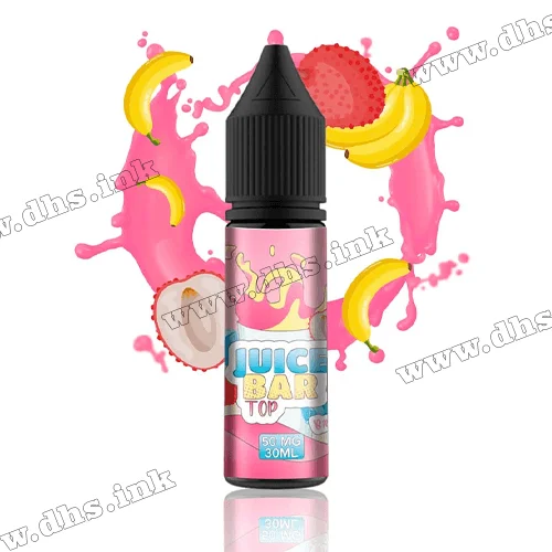 Солевая жидкость Flavorlab Juice Bar Top 15 мл (50 мг) - Banana Lychee (Банан, Личи)