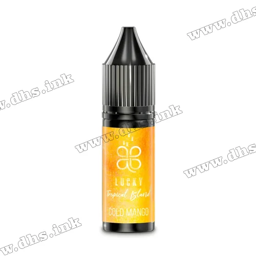 Солевая жидкость Lucky Salt 15 мл (50 мг) - Cold Mango (Холодный Манго)