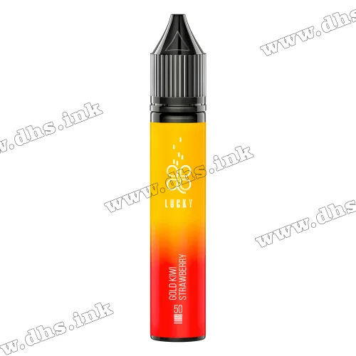 Солевая жидкость Lucky Salt 30 мл (50 мг) - Gold Kiwi Strawberry (Киви, Клубника)