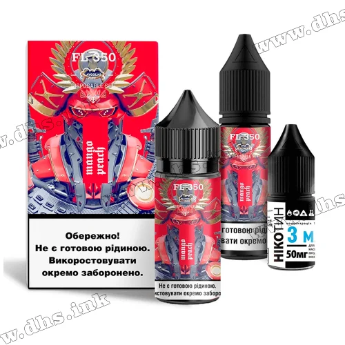 Набор для самозамеса Flavorlab FL 350 Salt 30 мл (50 мг) - Mango Peach (Манго, Персик)