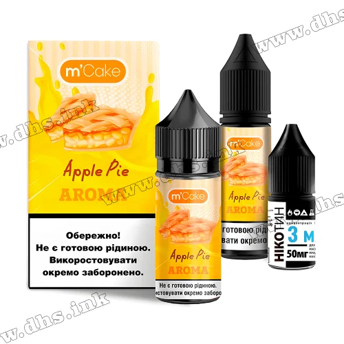 Набор для самозамеса Flavorlab M Cake Salt 30 мл (50 мг) - Apple Pie (Яблочный Пирог)