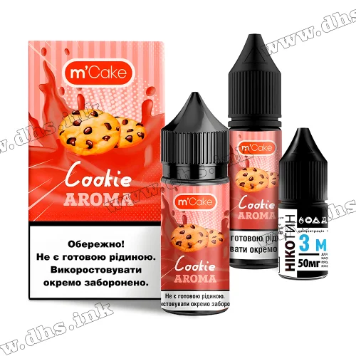Набор для самозамеса Flavorlab M Cake Salt 30 мл (50 мг) - Cookie (Печенье)