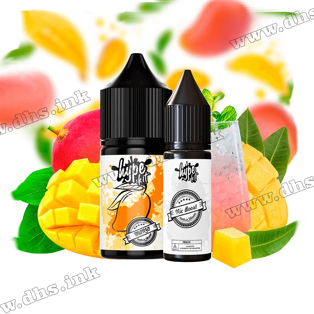 Набор для самозамеса Hype Salt 30 мл (50 мг) - Mango (Манго)