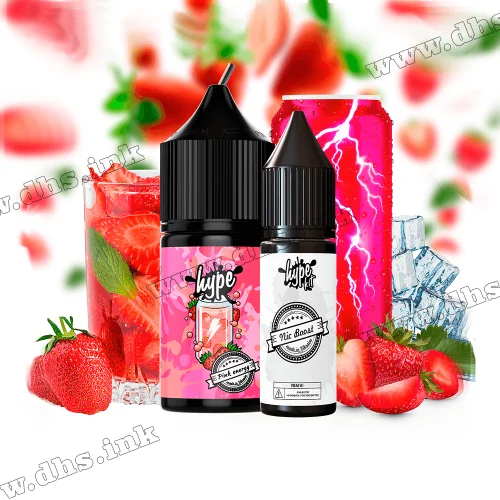 Набор для самозамеса Hype Salt 30 мл (50 мг) - Pink Energy (Клубничный Энергетик)