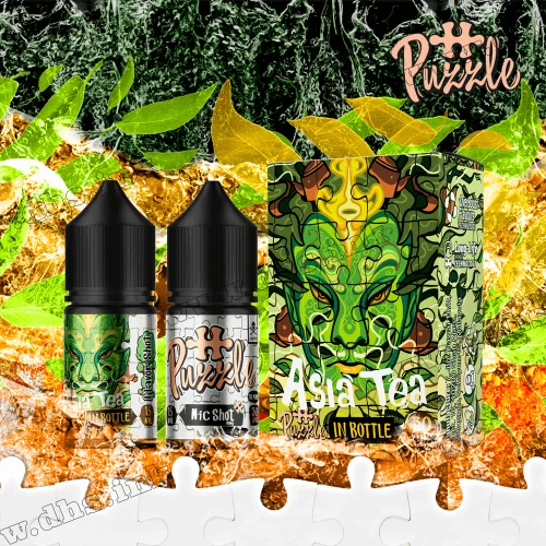 Набор для самозамеса In Bottle Puzzle Salt 30 мл (50 мг) - Asia Tea (Зеленый Чай)