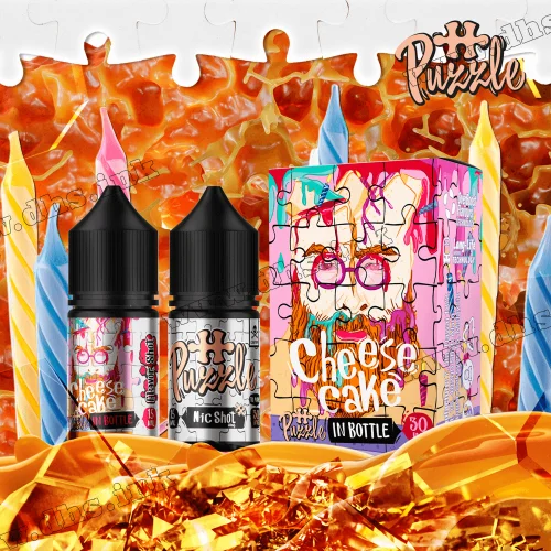 Набор для самозамеса In Bottle Puzzle Salt 30 мл (50 мг) - Cheeseсake (Чизкейк)
