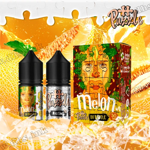 Набор для самозамеса In Bottle Puzzle Salt 30 мл (50 мг) - Melon (Дыня)