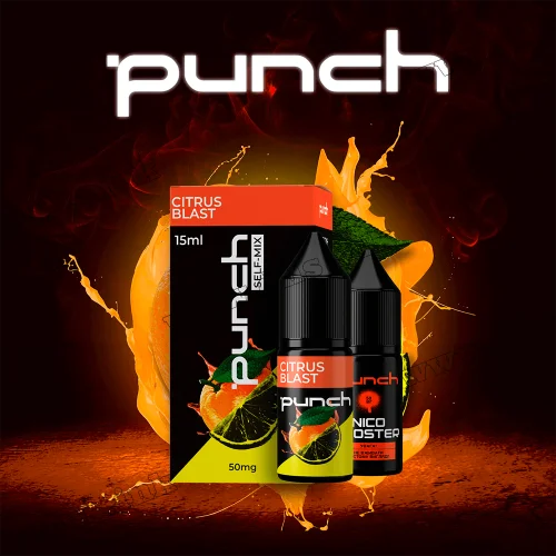 Набор для самозамеса Punch Salt 15 мл (50 мг) - Citrus Blast (Апельсин, Лимон)