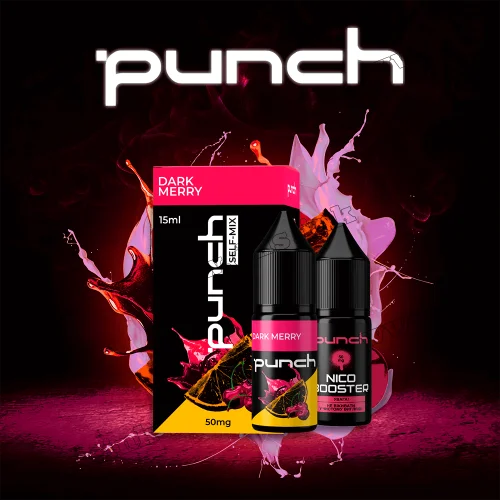 Набор для самозамеса Punch Salt 15 мл (50 мг) - Dark Merry (Вишня, Апельсин)