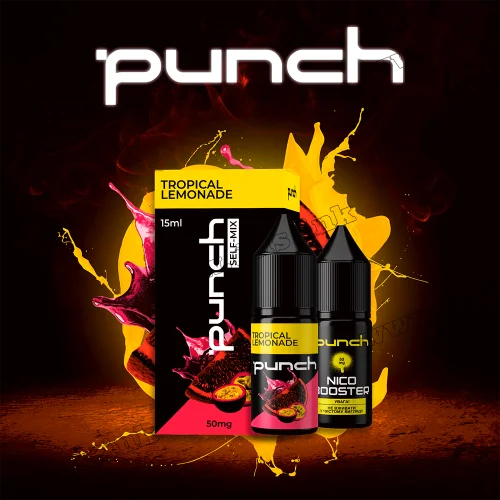 Набор для самозамеса Punch Salt 15 мл (50 мг) - Tropical Lemonade (Тропический Лимонад)