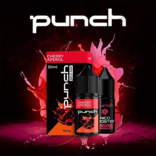 Набор для самозамеса Punch Salt 30 мл (50 мг) - Cherry Aperol (Вишня, Апельсин, Грейпфрут)