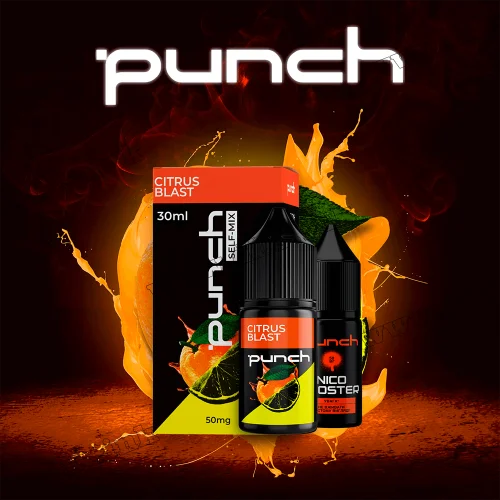 Набор для самозамеса Punch Salt 30 мл (50 мг) - Citrus Blast (Апельсин, Лимон)