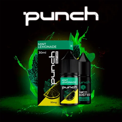 Набор для самозамеса Punch Salt 30 мл (50 мг) - Mint Lemonade (Лимонад, Мята)