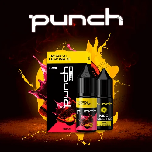 Набор для самозамеса Punch Salt 30 мл (50 мг) - Tropical Lemonade (Тропический Лимонад)