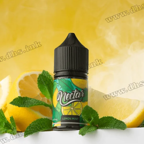 Солевая жидкость Nectar Salt 15 мл (50 мг) - Lemon Mint (Лимон, Мята)