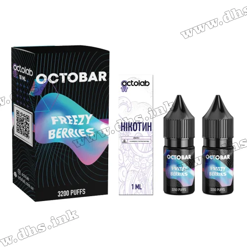 Набор для самозамеса Octobar Classic Salt 10 мл (50 мг) - Freezу Berries (Черника, Ежевика, Лед)