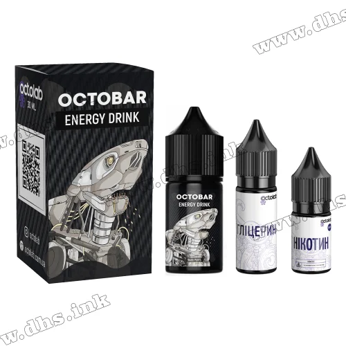 Набор для самозамеса Octobar NFT Salt 30 мл (50 мг) - Energy Drink (Энергетик)