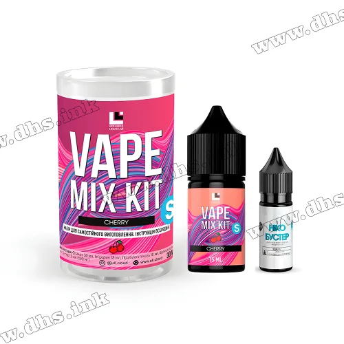 Набор для самозамеса Octobar Vape Mix Kit Salt 30 мл (50 мг) - Cherry (Вишня)