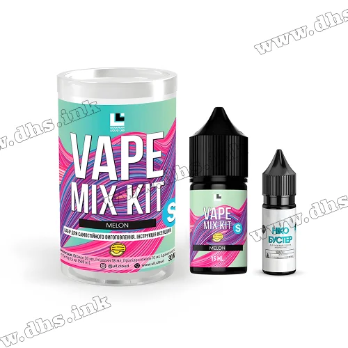 Набор для самозамеса Octobar Vape Mix Kit Salt 30 мл (50 мг) - Melon (Дыня)