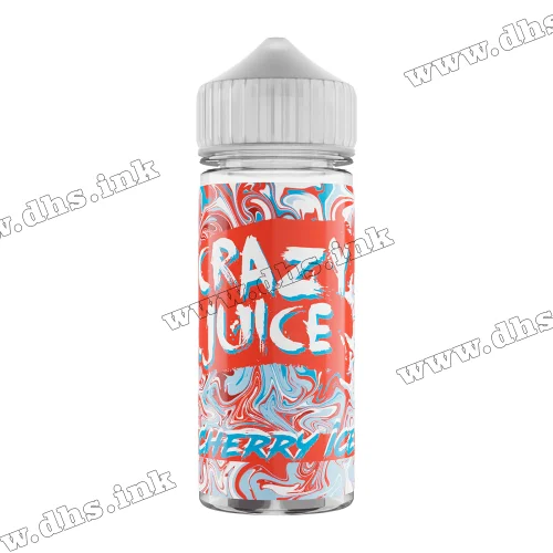 Органическая жидкость Crazy Juice Organic 120 мл (6 мг) - Cherry Ice (Вишня, Лед)