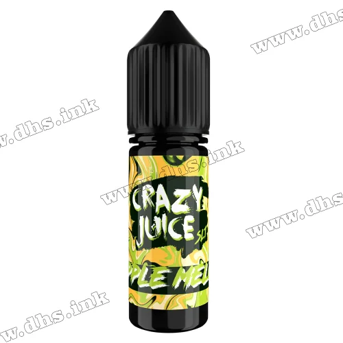 Солевая жидкость Crazy Juice Salt 15 мл (50 мг) - Apple Melon (Яблоко, Дыня)