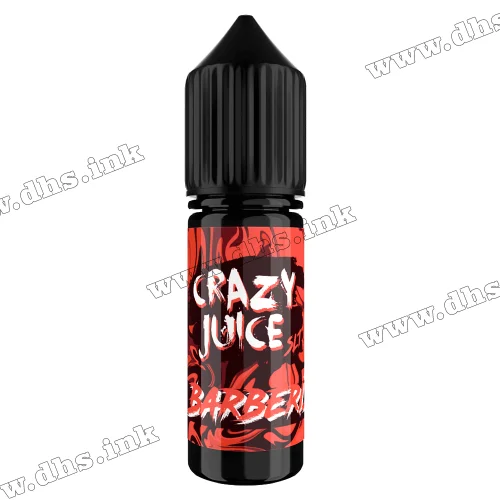 Солевая жидкость Crazy Juice Salt 15 мл (50 мг) - Barberis (Барбарис)