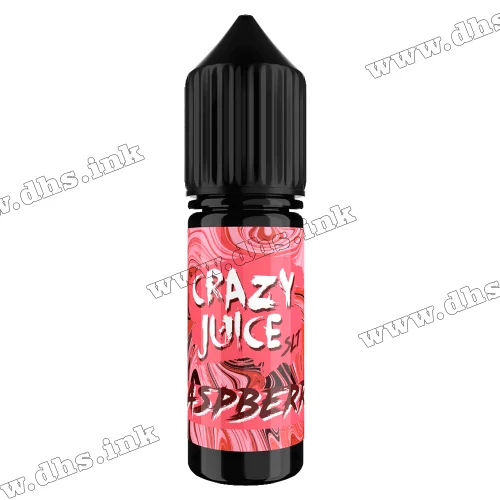 Солевая жидкость Crazy Juice Salt 15 мл (50 мг) - Rasberry (Малина)