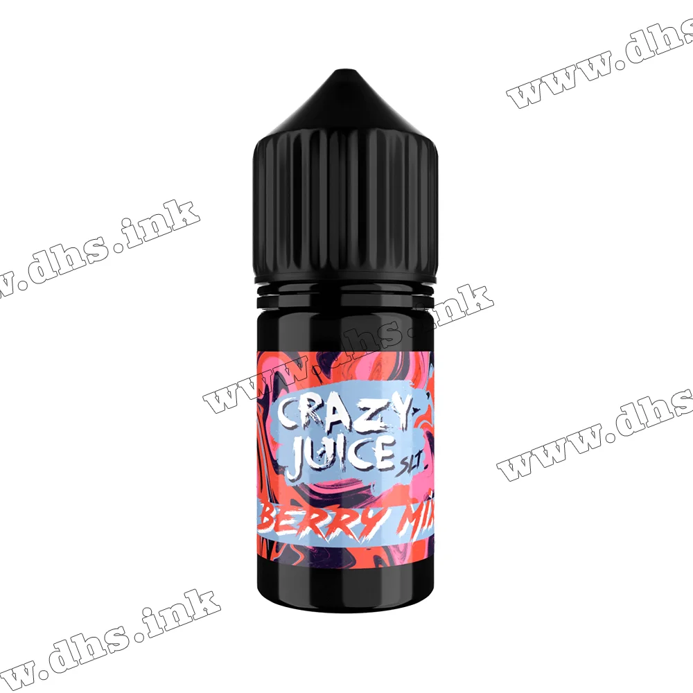 Сольова рідина Crazy Juice Salt 30 мл (50 мг) - Berry Mix (Ягідний Мікс)