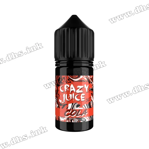 Сольова рідина Crazy Juice Salt 30 мл (50 мг) - Cola (Кола)