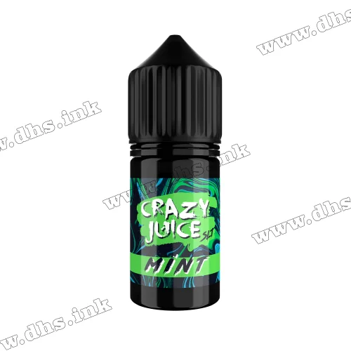 Сольова рідина Crazy Juice Salt 30 мл (50 мг) - Mint (Солодка М'ята)