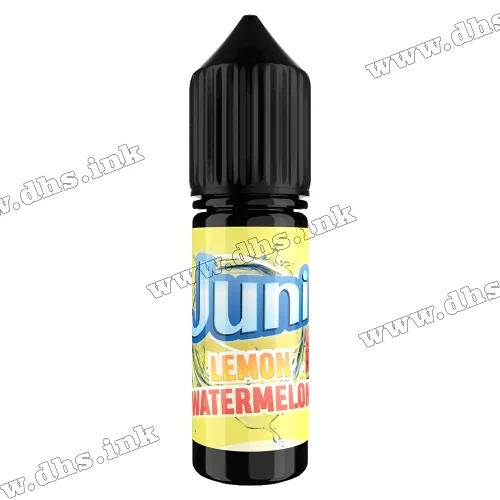 Солевая жидкость Juni Salt 15 мл (30 мг) - Watermelon Lemon (Арбуз, Лимон)