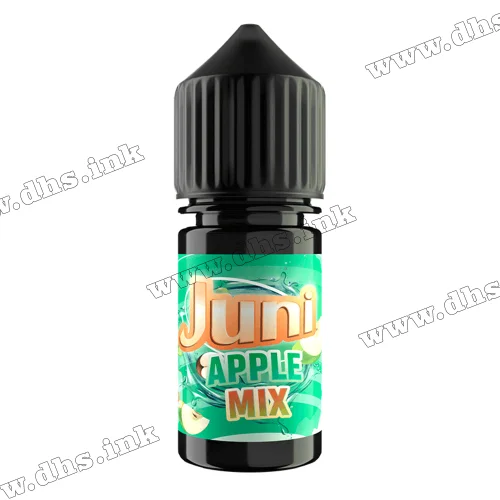 Солевая жидкость Juni Salt 30 мл (50 мг) - Apple Mix (Яблочный Микс)