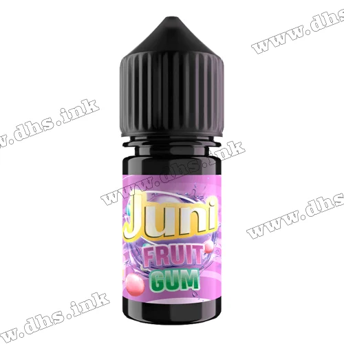 Солевая жидкость Juni Salt 30 мл (50 мг) - Fruit Gum (Фруктовая Жвачка)