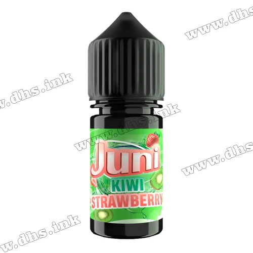 Солевая жидкость Juni Salt 30 мл (50 мг) - Kiwi Strawberry (Киви, Клубника)