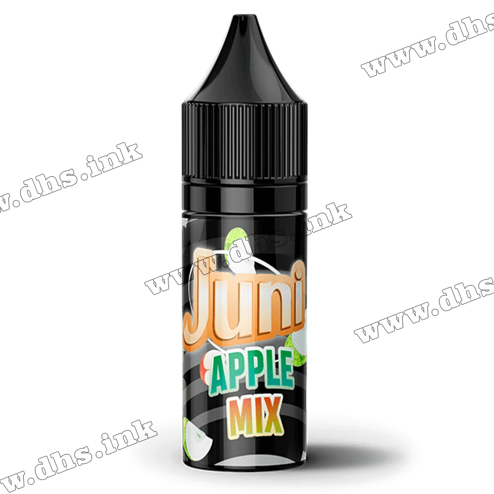 Сольова рідина Juni Silver Ice Salt 15 мл (50 мг) - Apple Mix (Яблучний Мікс)