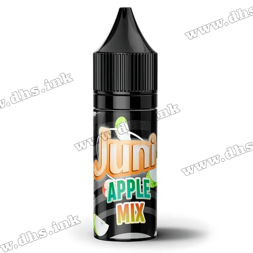 Солевая жидкость Juni Silver Ice Salt 15 мл (50 мг) - Apple Mix (Яблочный Микс)
