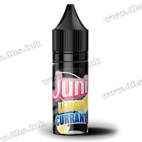 Солевая жидкость Juni Silver Ice Salt 15 мл (50 мг) - Lemon Currant (Лимон, Смородина)