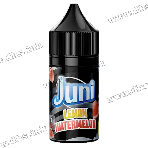 Солевая жидкость Juni Silver Ice Salt 30 мл (50 мг) - Watermelon Lemon (Арбуз, Лимон)