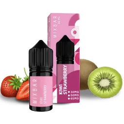 Солевая жидкость Mix Bar Salt 30 мл (65 мг) - Kiwi Strawberry (Киви, Клубника)