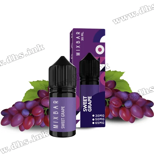 Солевая жидкость Mix Bar Salt 30 мл (30 мг) - Sweet Grape (Сладкий Виноград)
