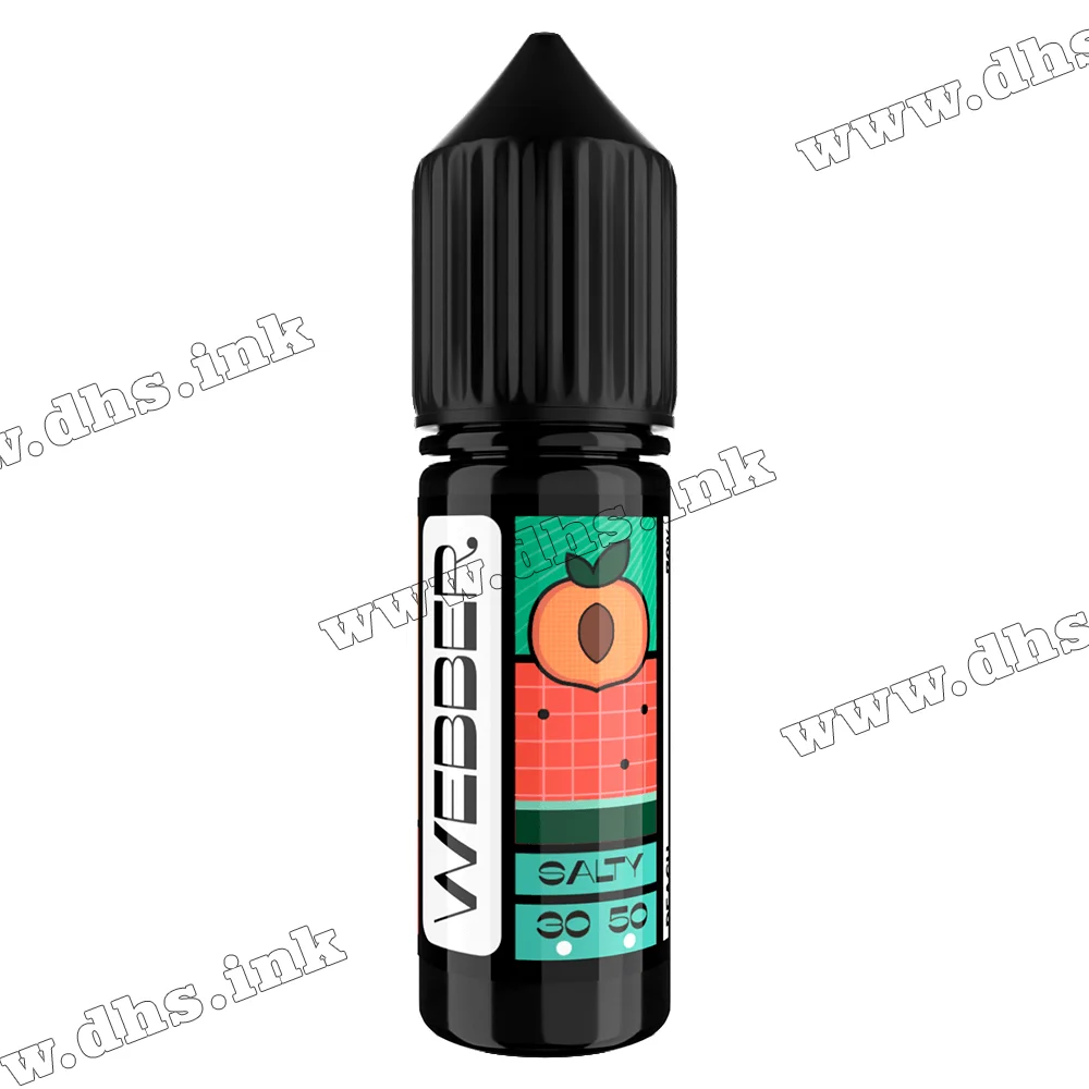 Солевая жидкость Webber Salt 15 мл (30 мг) - Orange Peach (Апельсин, Персик)