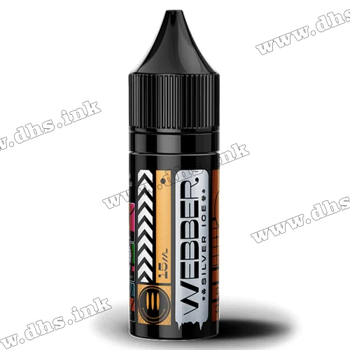 Солевая жидкость Webber Silver Ice Salt 15 мл (30 мг) - Orange Peach (Апельсин, Персик)