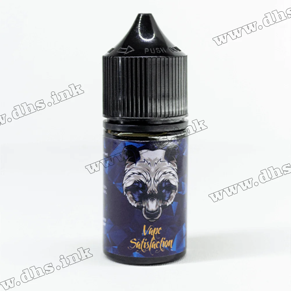 Солевая жидкость Vape Satisfaction 30 мл (50 мг) - Fozzy (Черника, Виноград, Лакрица, Лед)