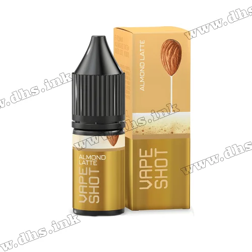 Солевая жидкость Vape Shot Salt 10 мл (65 мг) - Almond Latte (Латте, Миндаль)