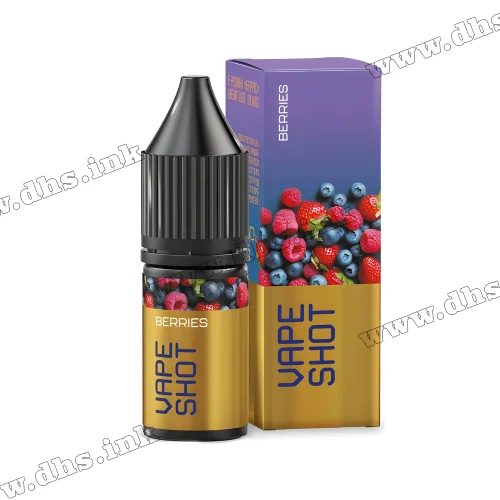 Солевая жидкость Vape Shot Salt 10 мл (65 мг) - Berries (Лесные Ягоды)