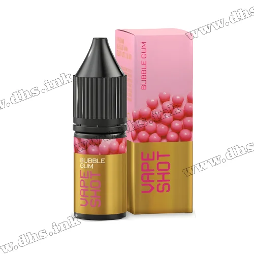 Солевая жидкость Vape Shot Salt 10 мл (65 мг) - Bubble Gum (Бабл Гам)