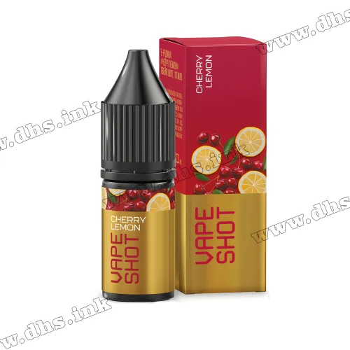 Солевая жидкость Vape Shot Salt 10 мл (65 мг) - Cherry Lemon (Вишня, Лимон)