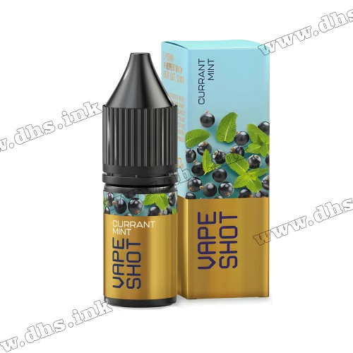 Солевая жидкость Vape Shot Salt 10 мл (65 мг) - Currant Mint (Смородина, Мята)