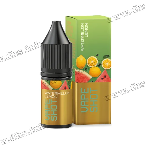 Солевая жидкость Vape Shot Salt 10 мл (65 мг) - Watermelon Lemon (Арбуз, Лимон)